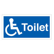 Disabled Toilet Sign